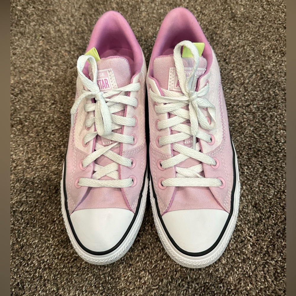 Converse Chuck Taylor All Star Rave Stardust Lilac Pink White Size 8 - Picture 3 of 8